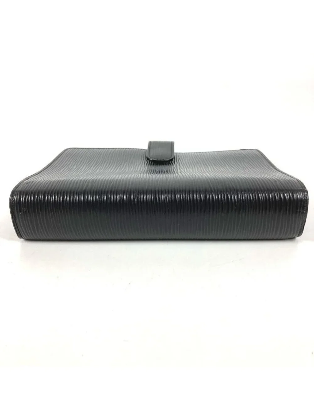 Louis Vuitton Notebook Cover Agenda MM Epi Leather Black